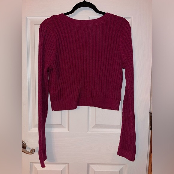 BP Women's Burgundy Sweater NWT XL - Picture 3 of 3